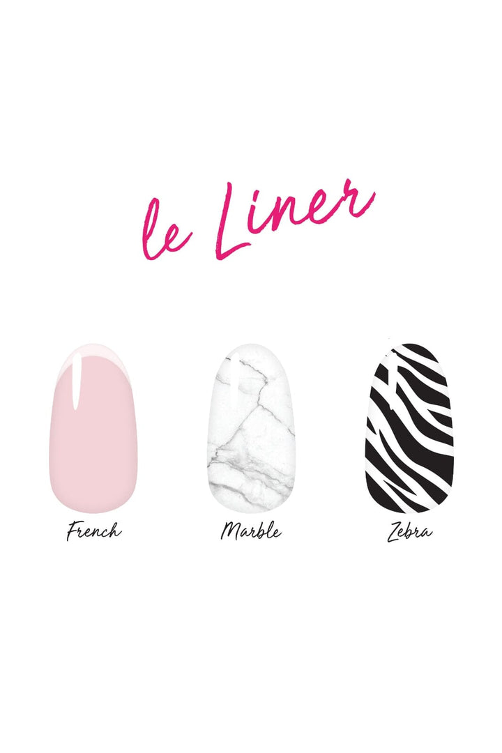 Le Mini Macaron - Les Brushes AC017 - Nail Art Brush Trio