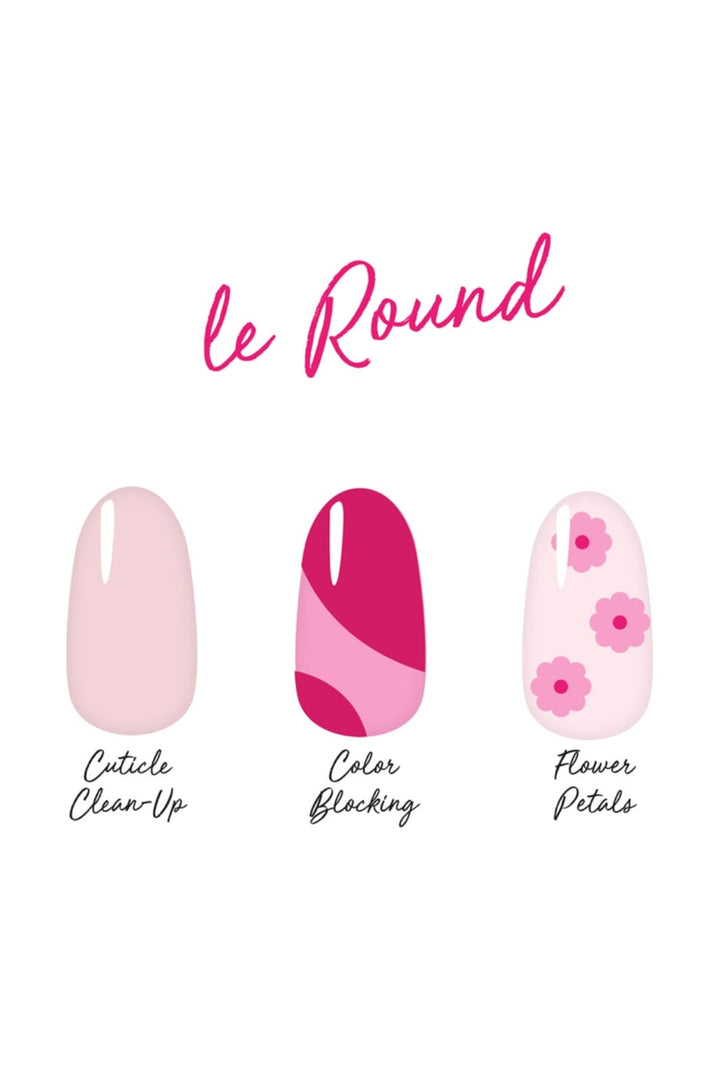Le Mini Macaron - Les Brushes AC017 - Nail Art Brush Trio