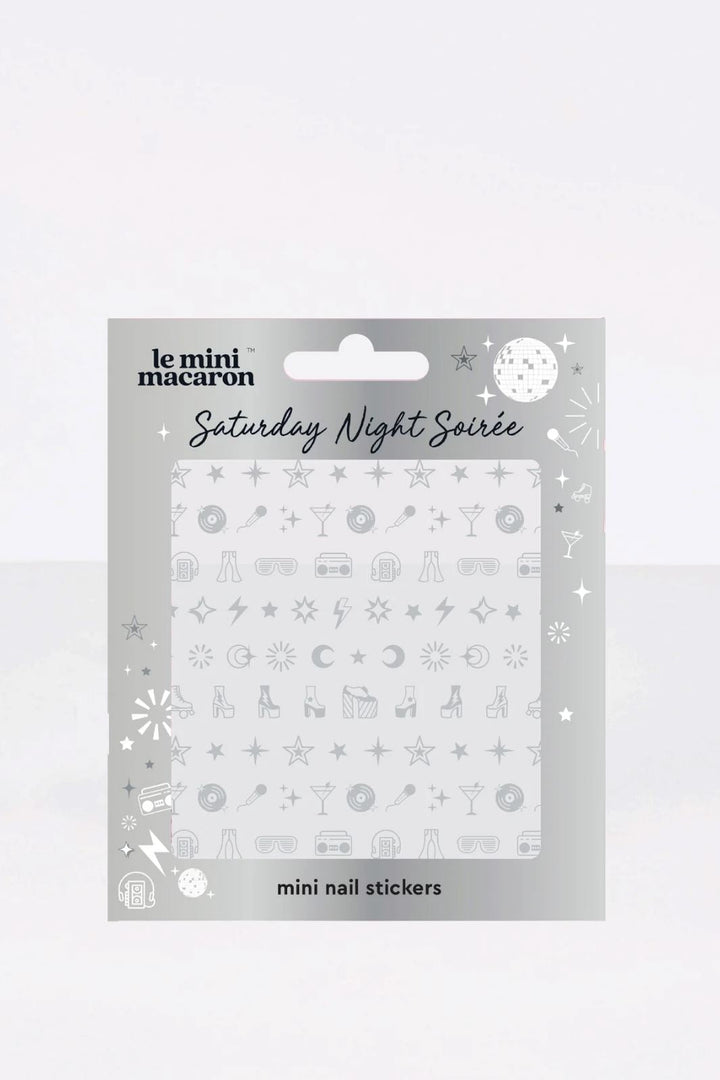 Le Mini Macaron - Mini Nail Art NA021 - Saturday Night Soirée