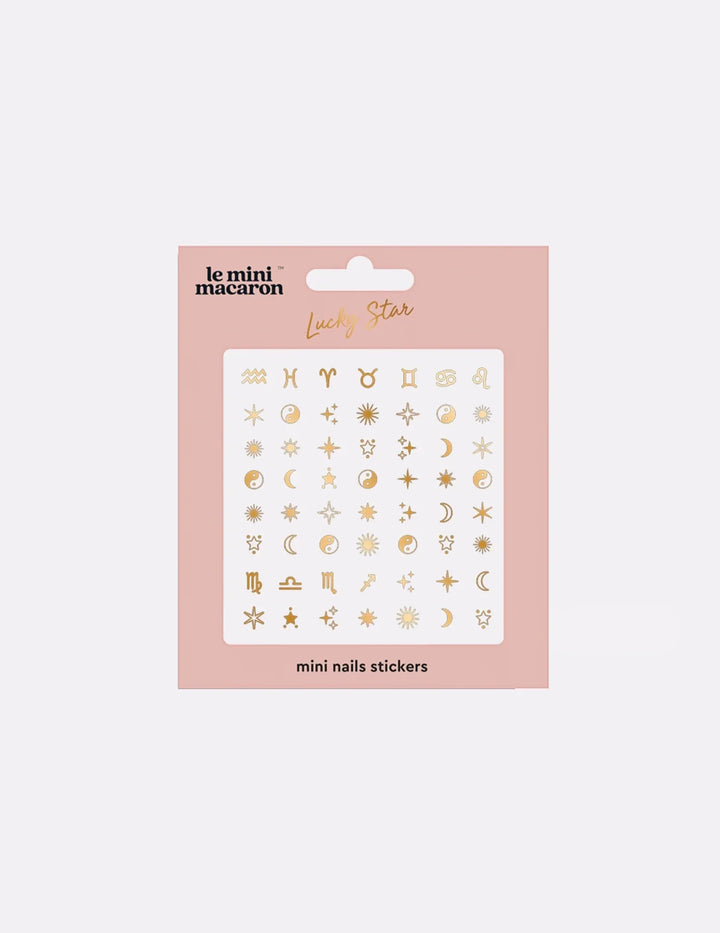 Le Mini Macaron - Nail Sticker Party Pack (3 Pack) NA020