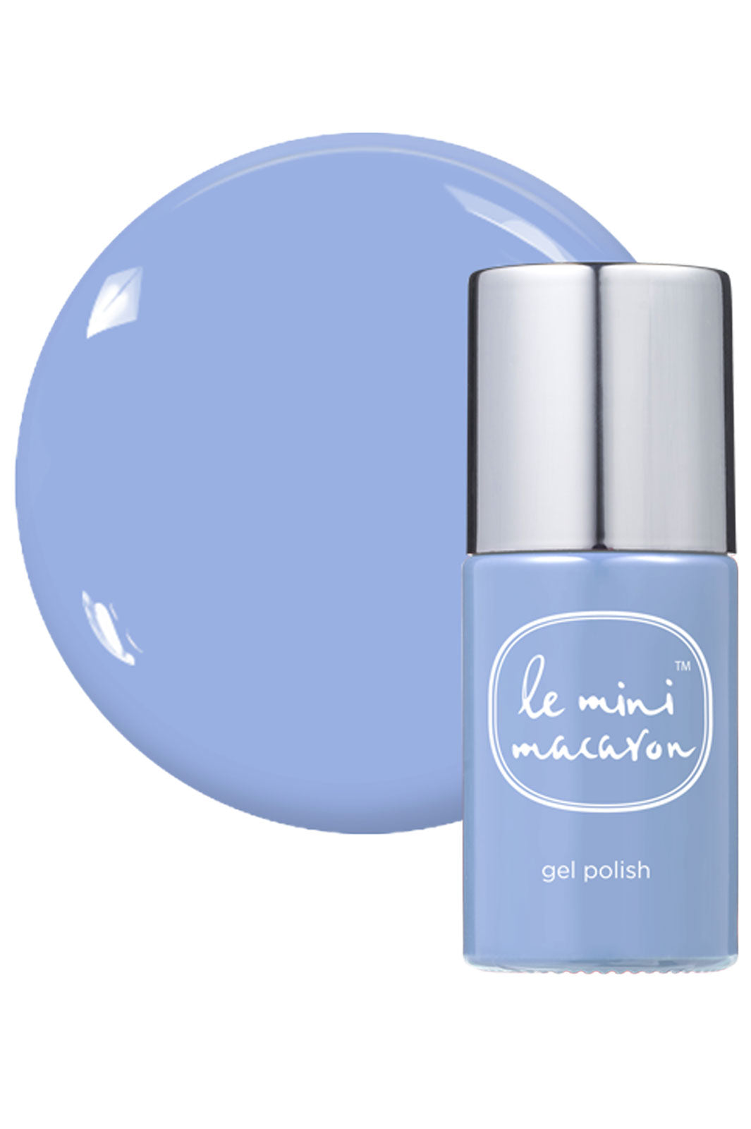 Le Mini Macaron - Neglelak Gel COL080 - Fleur Bleue