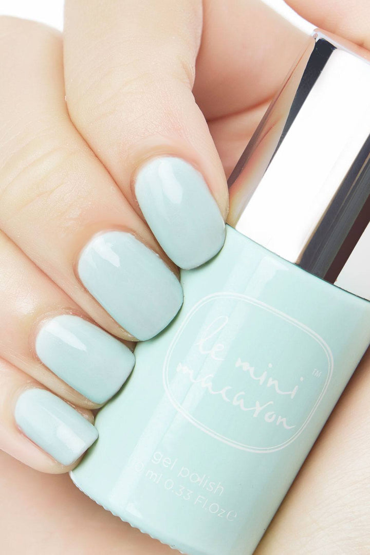 Le Mini Macaron - Neglelak Gel COL044 - Mint Chocolate Chip