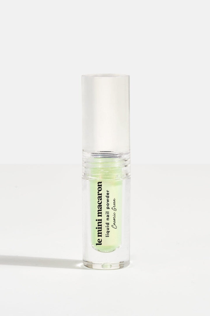 Le Mini Macaron - Stardust Liquid Nail Powder LNP005 - Cosmic Green