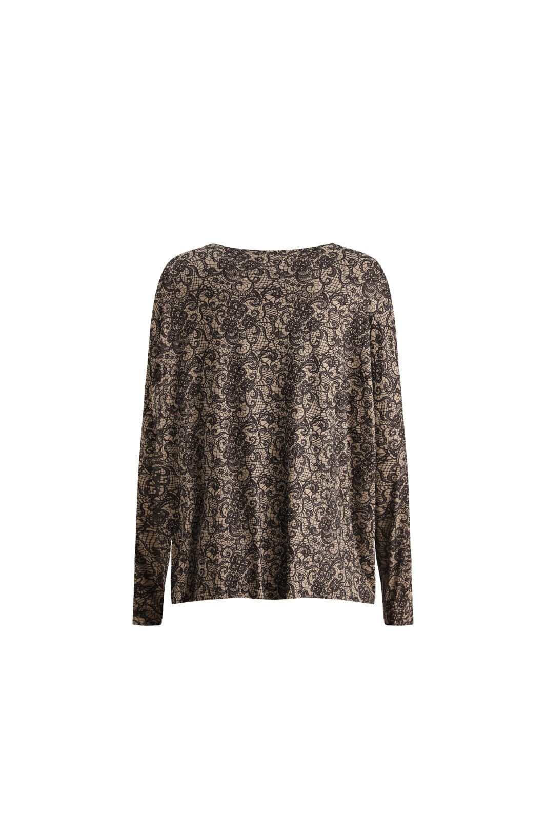Liberte - Alma-Ls-Top 9504 - Mocca Brown Lace