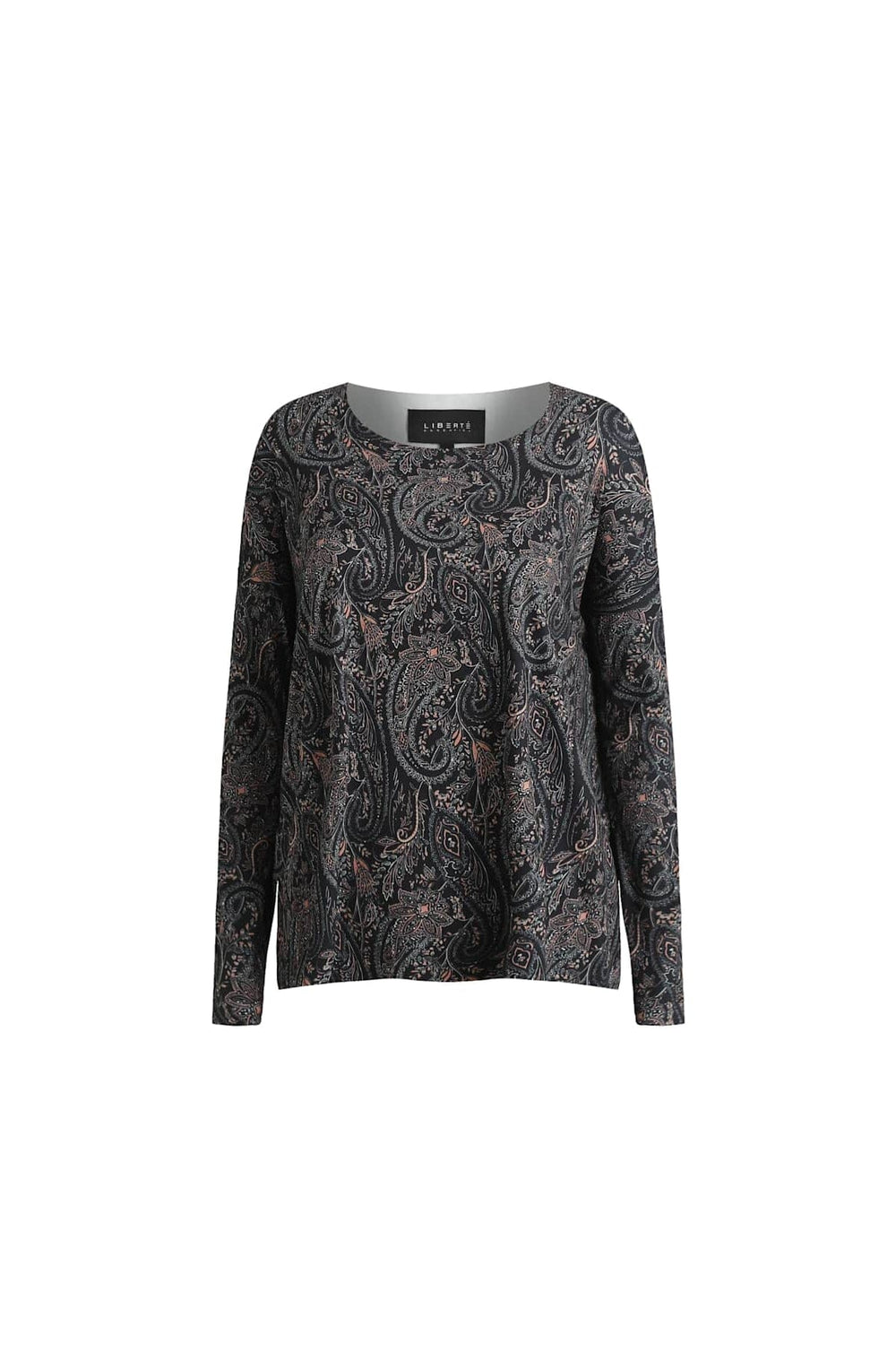 Liberte - Alma-Ls-Top 9504 - Night Sky Paisley Toppe 