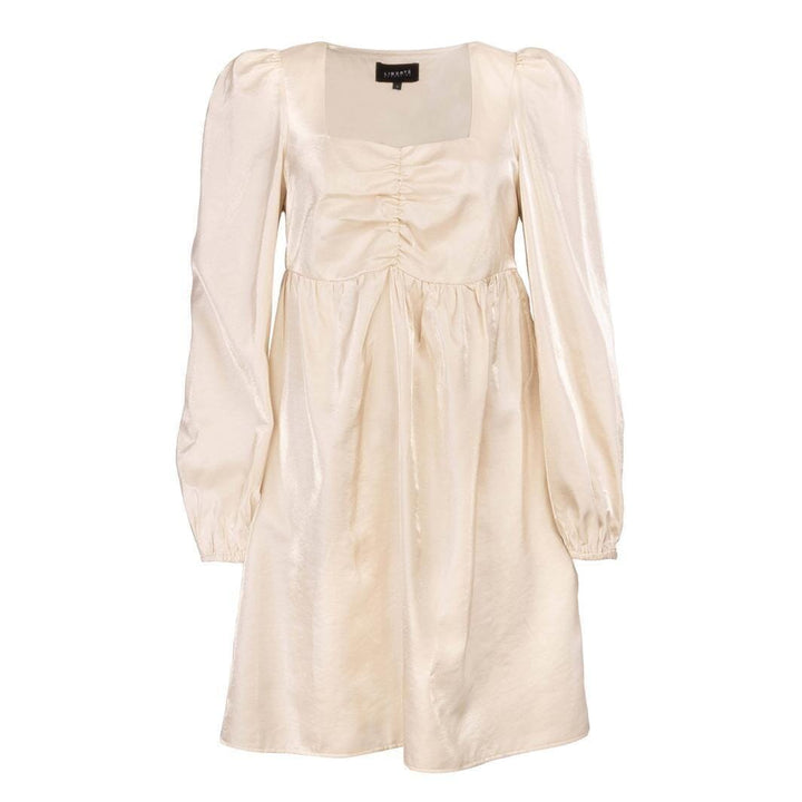 Forudbestilling - Liberte - Stine-Dress - Beige Metallic Kjoler 
