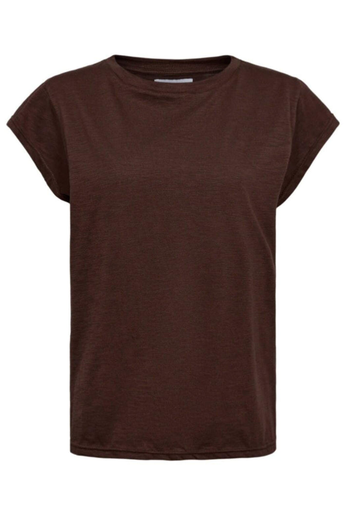 Liberte - Ulla-Tshirt - Dark Brown