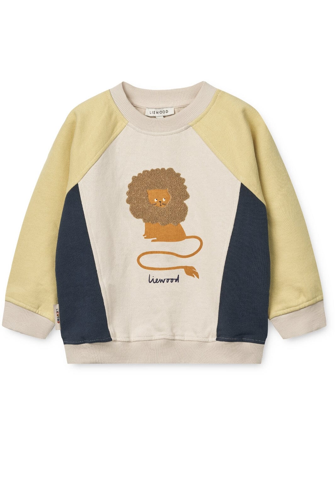 Liewood - Aude Placement Sweatshirt - Circus lion / Sandy