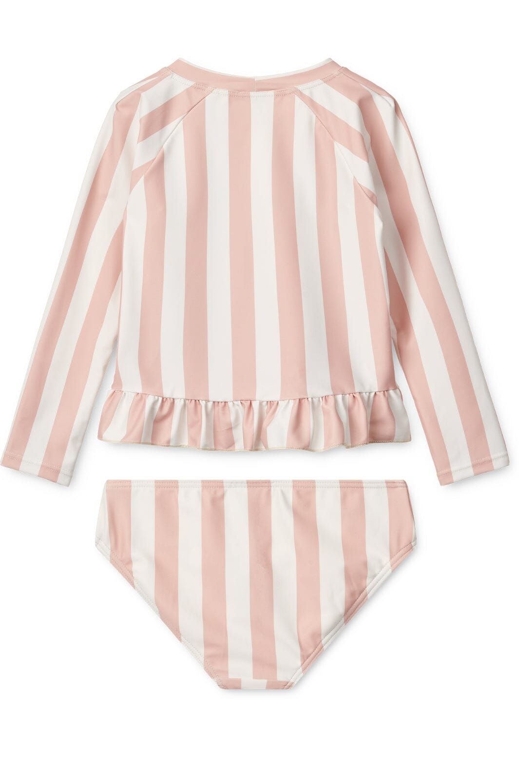 Liewood - Dagny Swim Set - Y/D stripe Sorbet rose / Creme de la creme