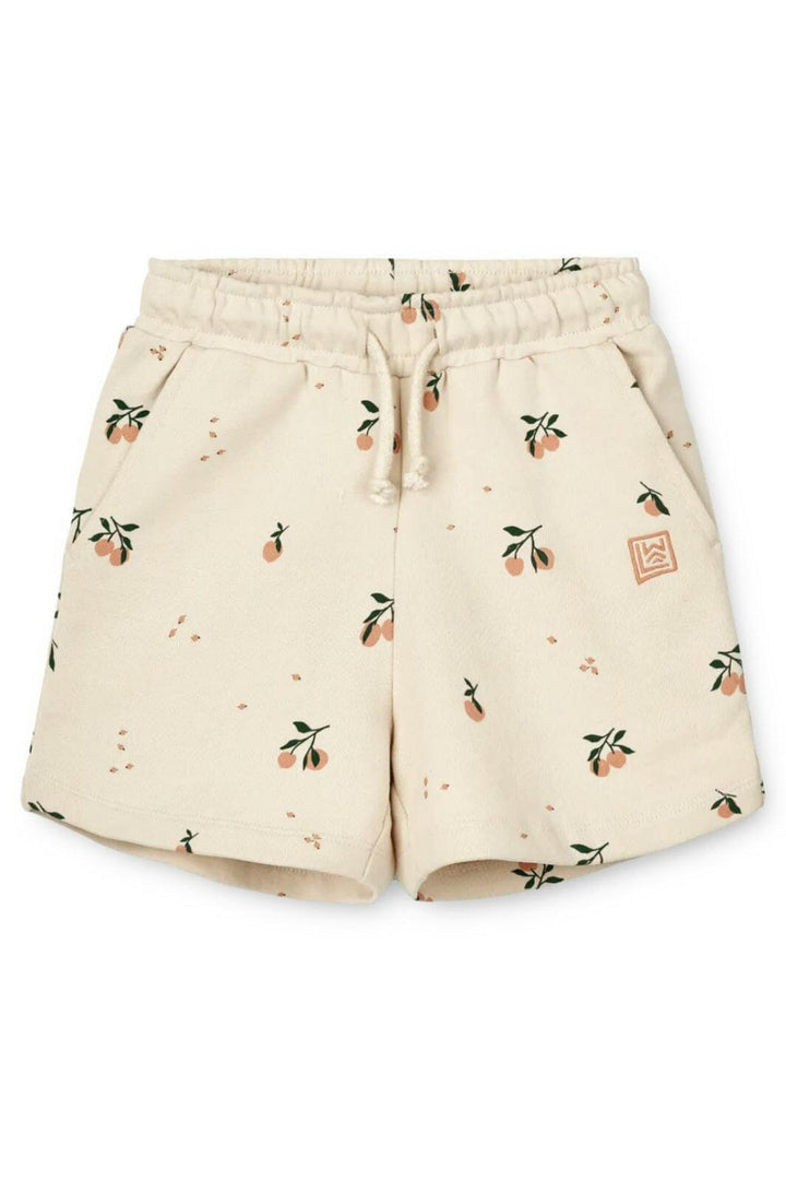 Liewood - Gram Printed Sweatshorts - Peach / Sea Shell