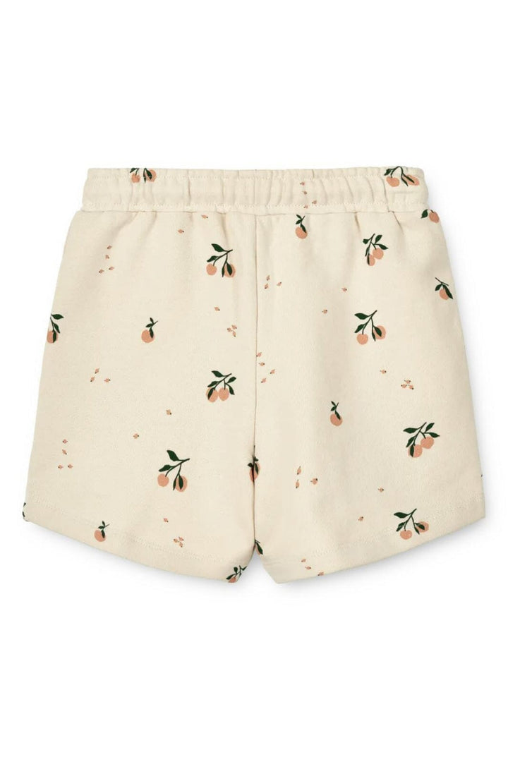Liewood - Gram Printed Sweatshorts - Peach / Sea Shell