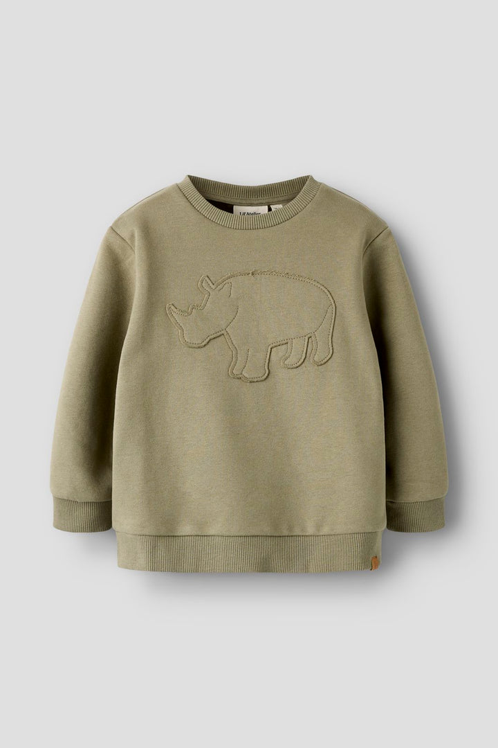 Lil' Atelier - Nmmilondon Rol Ls Loose Sweat Lil - 5063663 Overland Trek