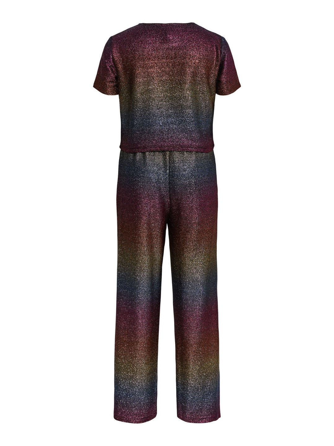Little Pieces, Lpadora Ss Rainbow Jumpsuit, Charisma RAINBOW COLORS
