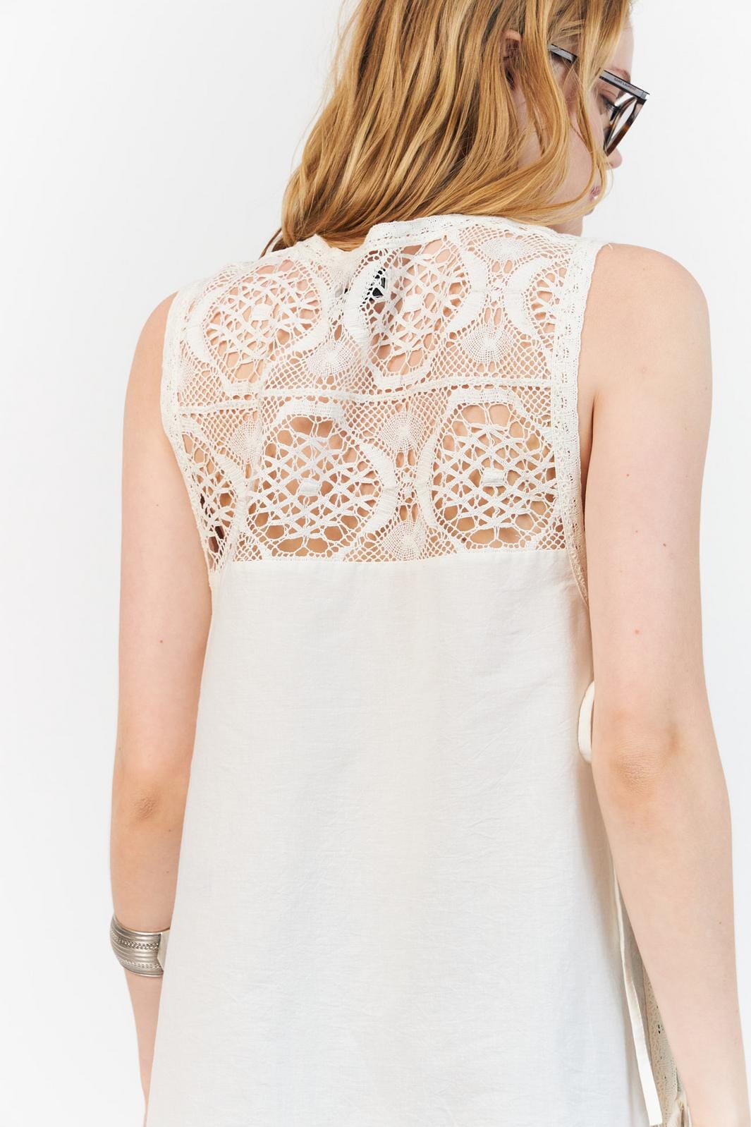 Lollys Laundry - Belloll Top Long Sl26291-1040 - 01 White