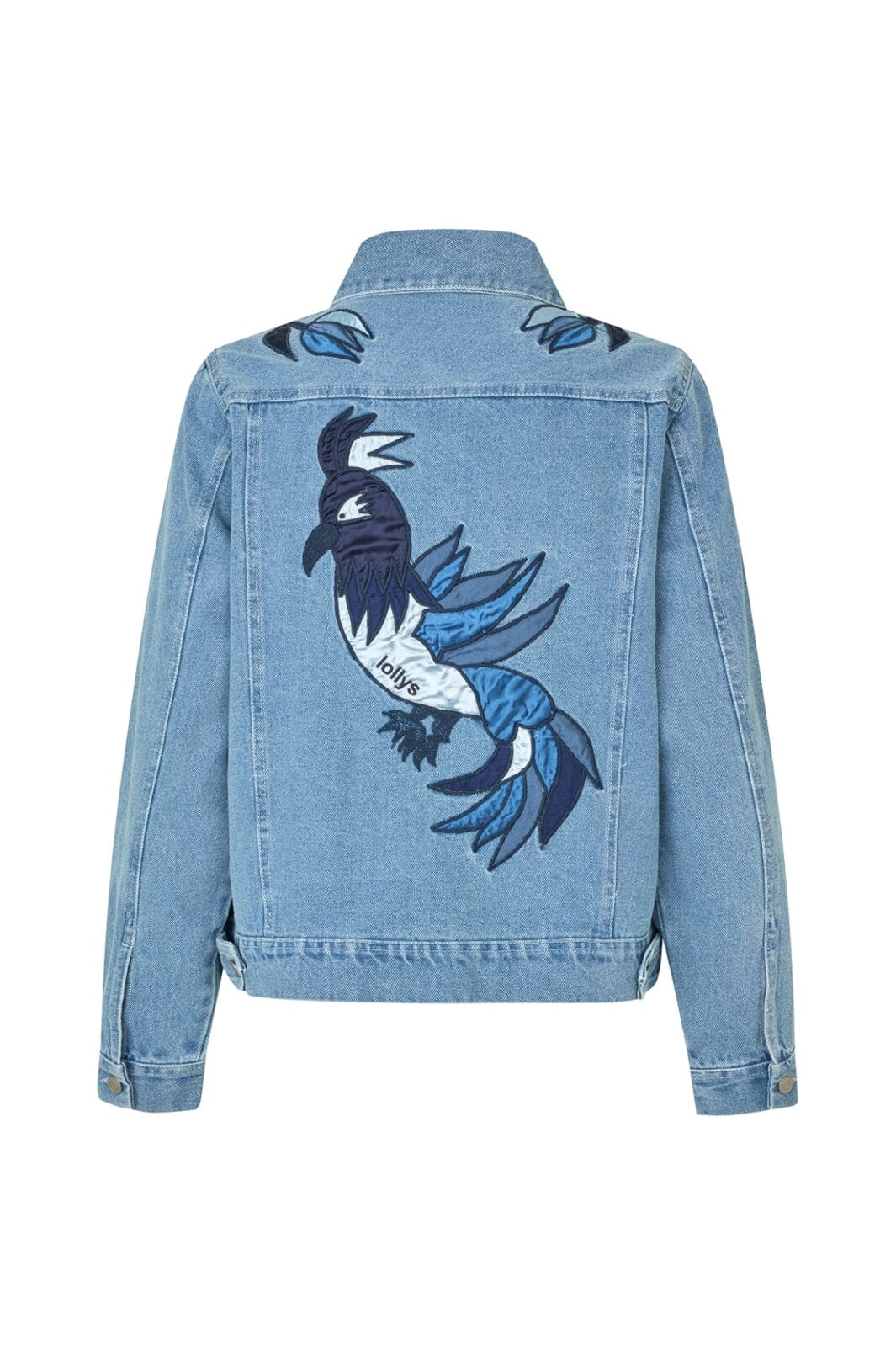 Lollys Laundry - Birdll Denim Jacket 26112-6000 - 100 - Washed Denim