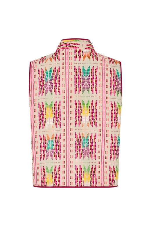 Lollys Laundry - Cairoll Quilted Vest 26155-1040 - 51 - Pink