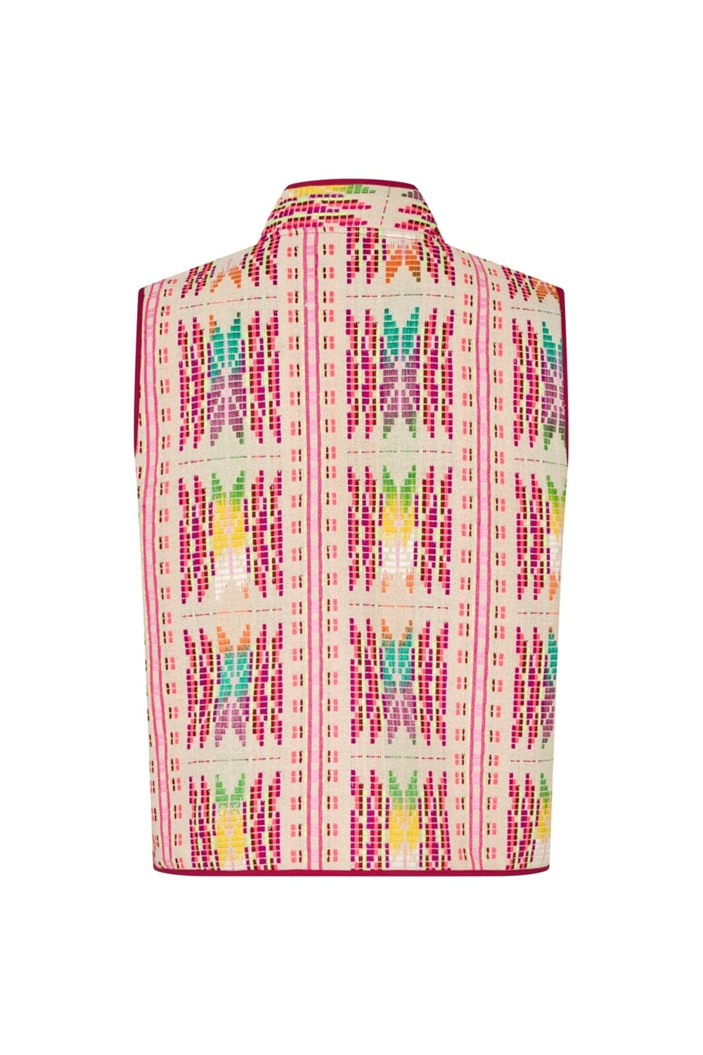 Lollys Laundry - Cairoll Quilted Vest 26155-1040 - 51 - Pink