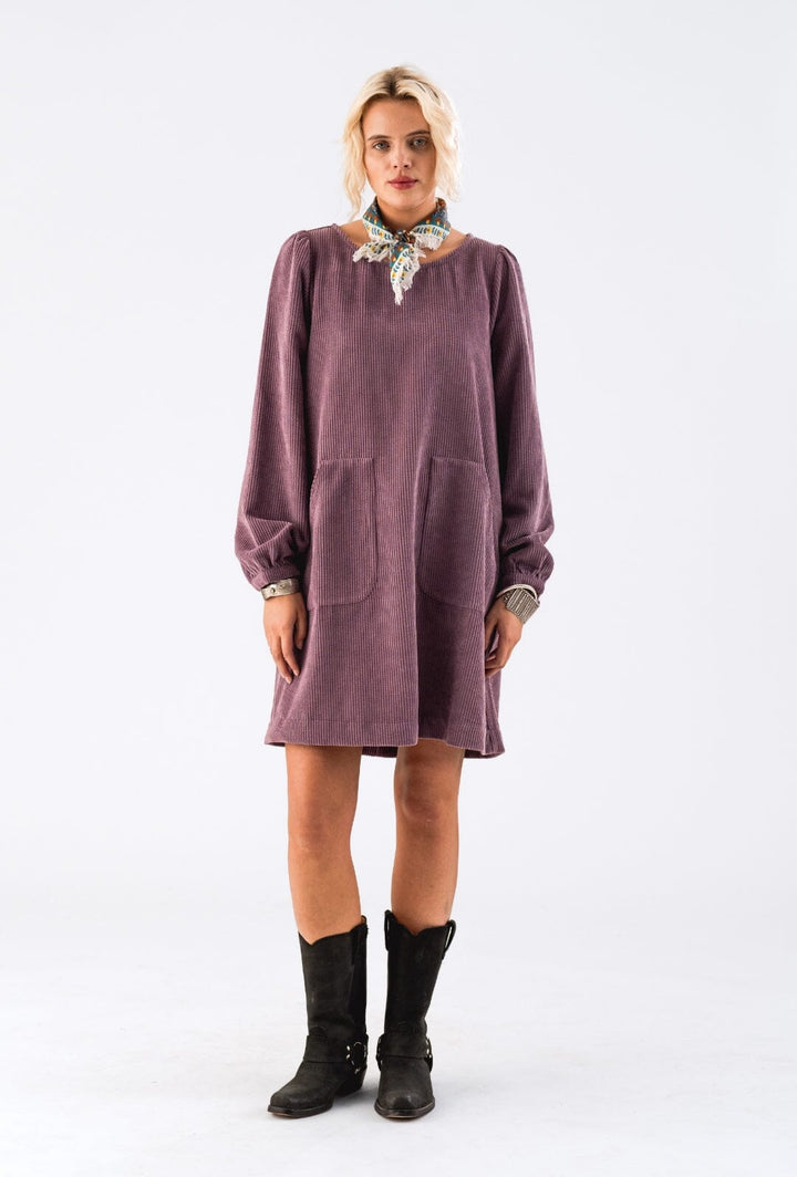 Lollys Laundry - Carlall Short Dress Ls - 53 Lilac