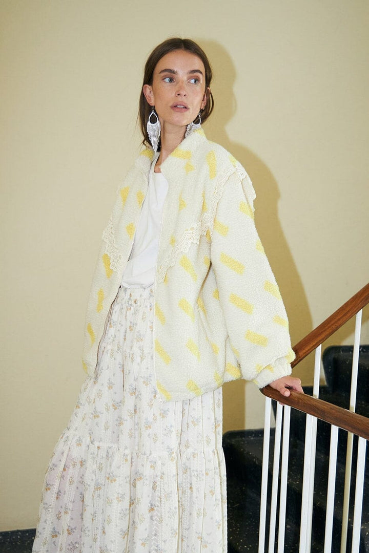 Lollys Laundry - Falll Jacket Ls26141-7001 - 93 Light Yellow Jakker 