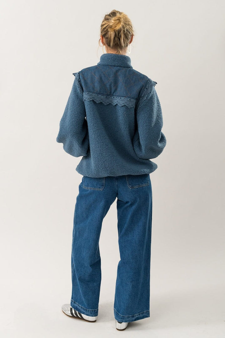 Lollys Laundry - Falll Jacket Ls90019-6013 - 29 Dusty Blue