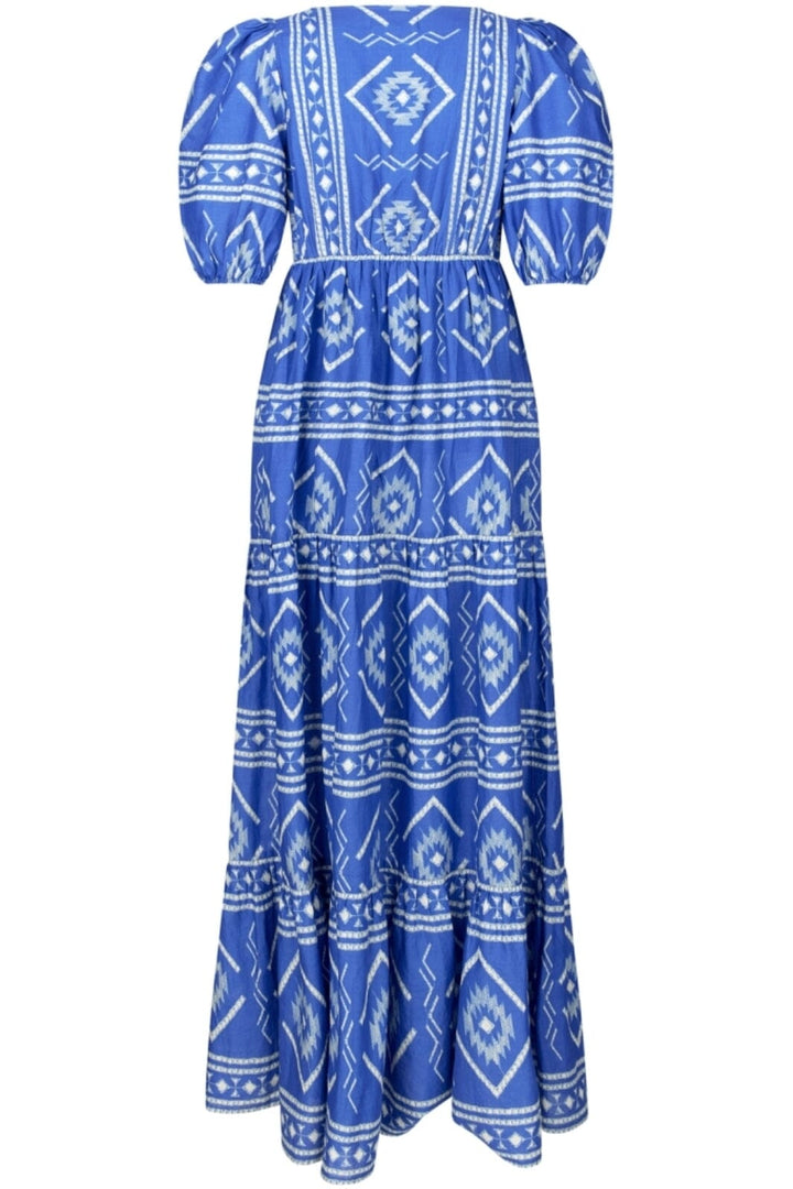 Lollys Laundry - GamboLL Maxi Dress SS - 20 Blue