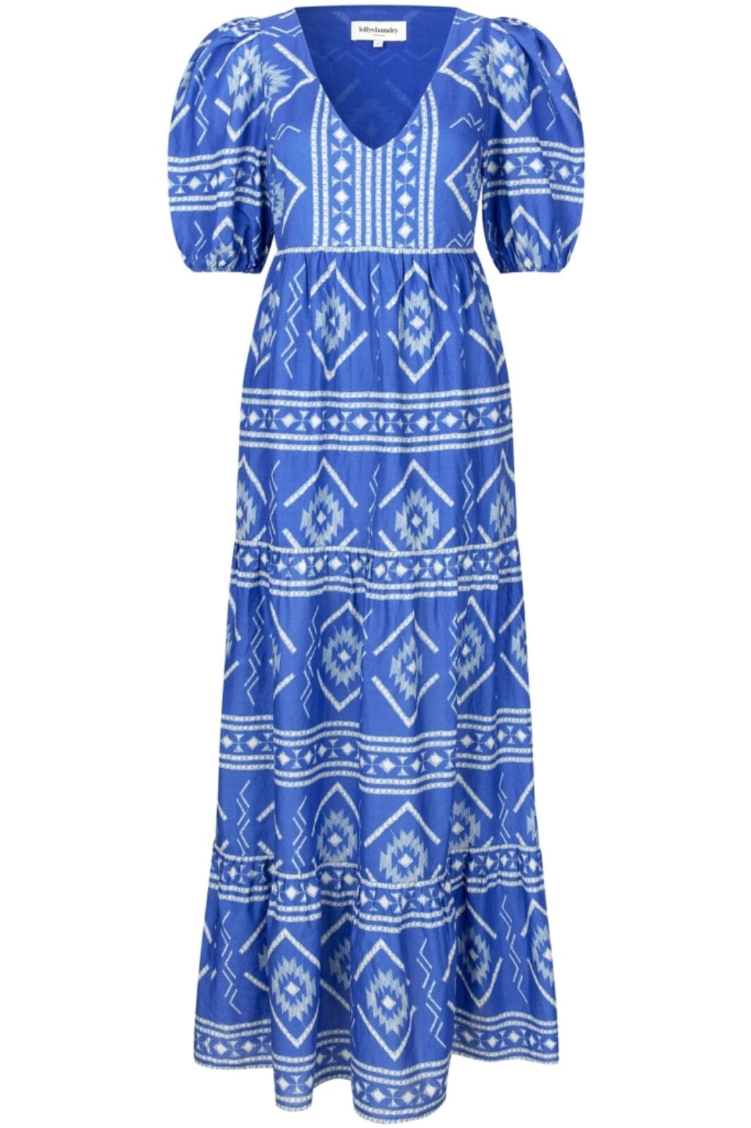 Lollys Laundry - GamboLL Maxi Dress SS - 20 Blue