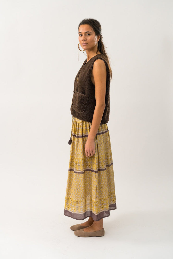 Lollys Laundry - Hugoll Vest Sl90019-1014 - 87 Dark Mokka Veste 