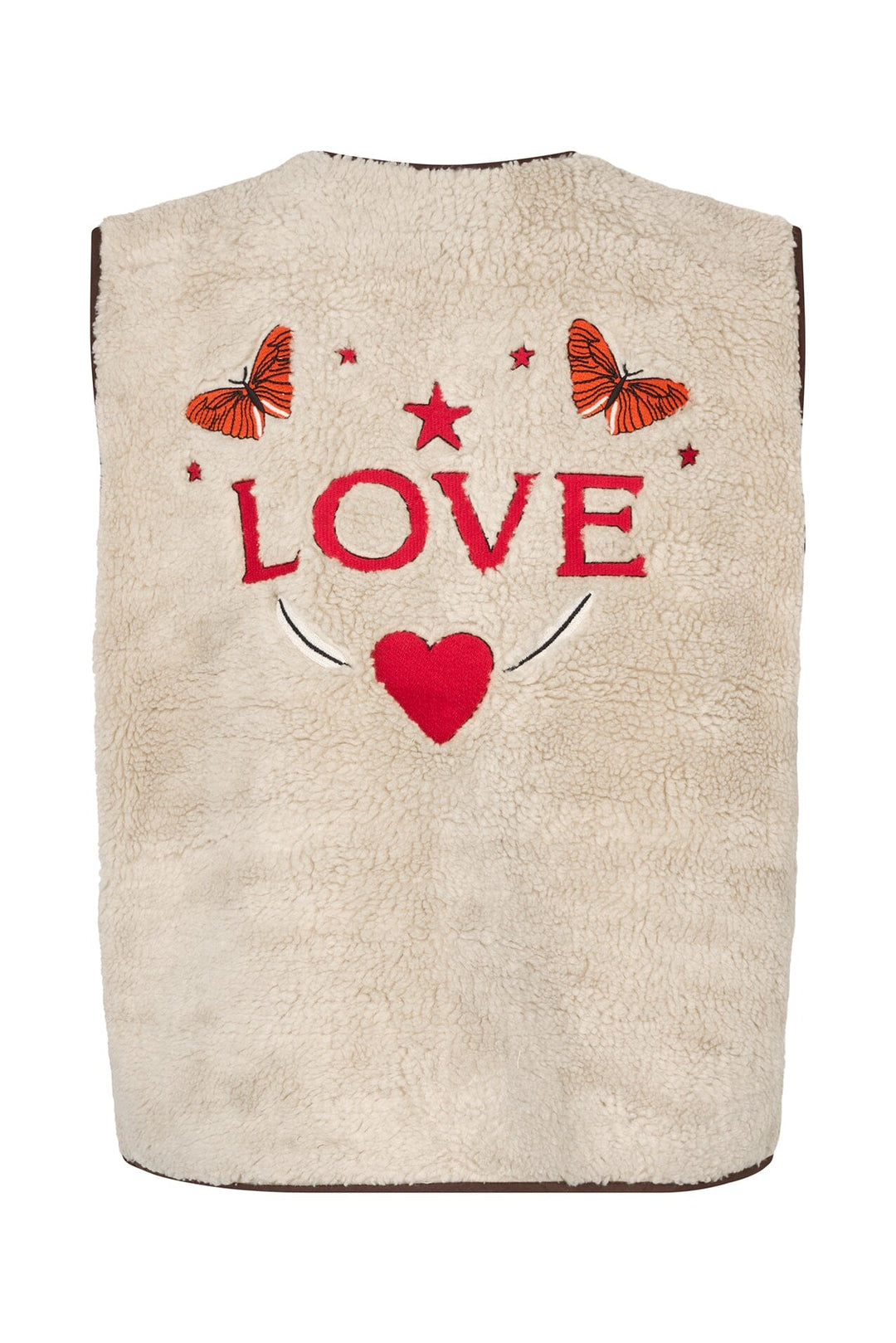 Lollys Laundry - Jacell Love Vest Sl 26181-1062 - 08 - Beige Veste 