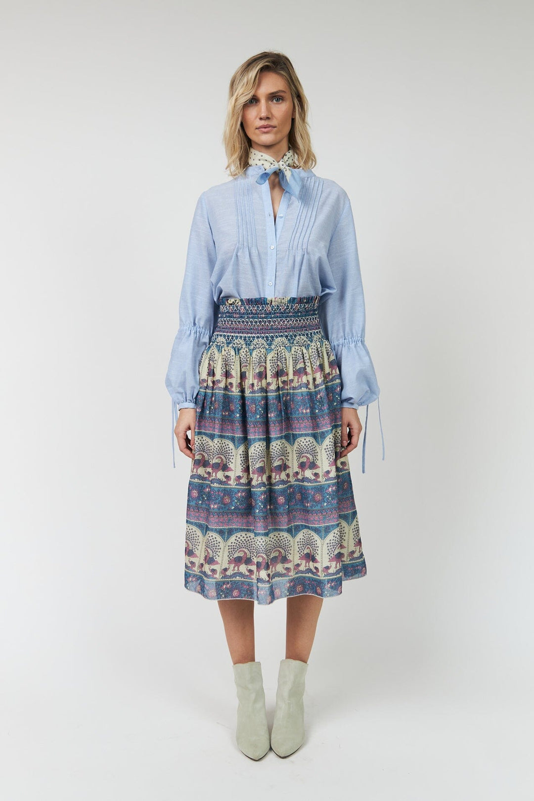 Lollys Laundry - Lannall Shirt Ls 26165-1085 - 22 - Light Blue Skjorter 