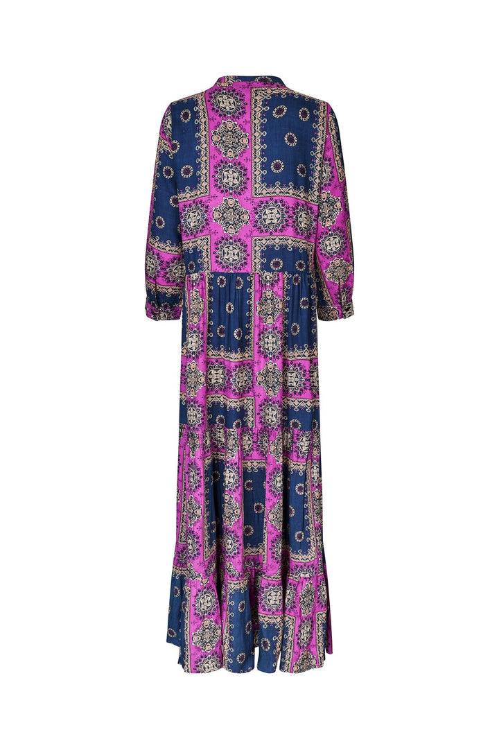 Lollys Laundry - Neell Maxi Dress Ls - 23 Dark Blue