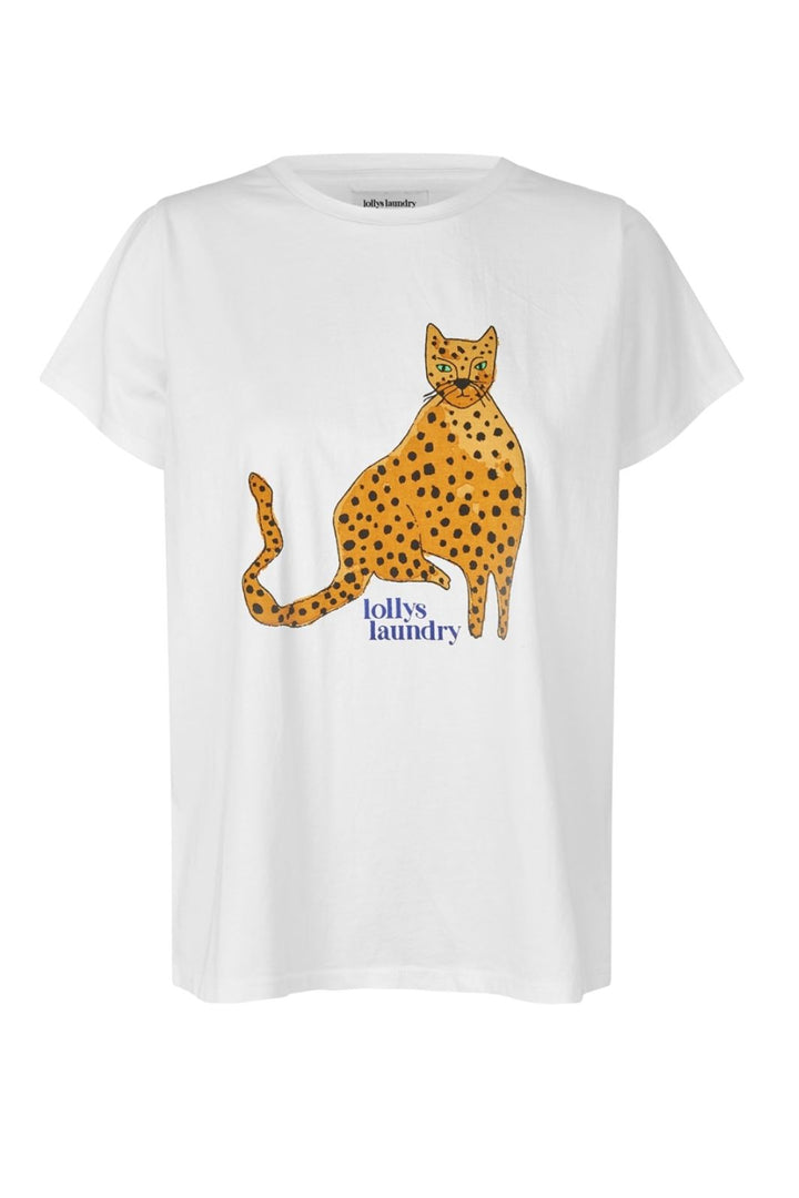 Lollys Laundry - Romall Tee Ss - 01 White t-shi 
