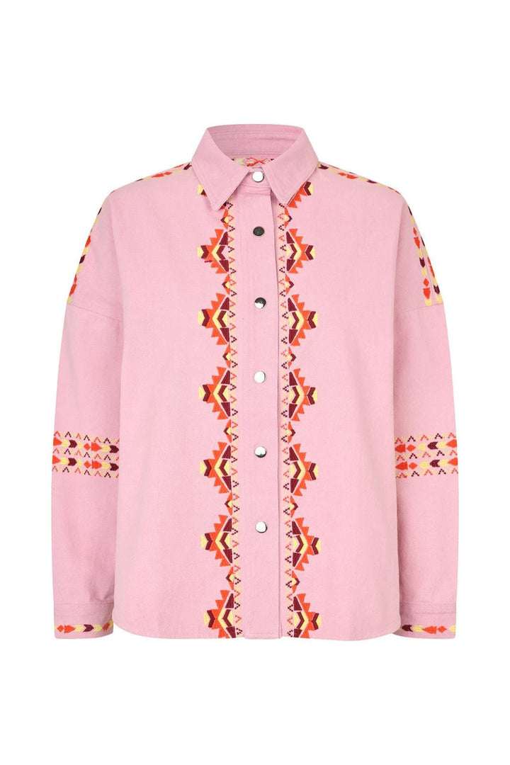 Lollys Laundry - Veidall Overshirt Ls26104-1003 - 51 Pink