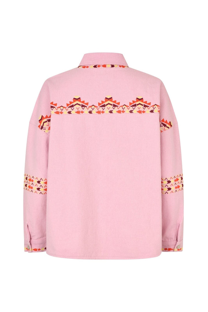 Lollys Laundry - Veidall Overshirt Ls 26104-1003 - 51 - Pink