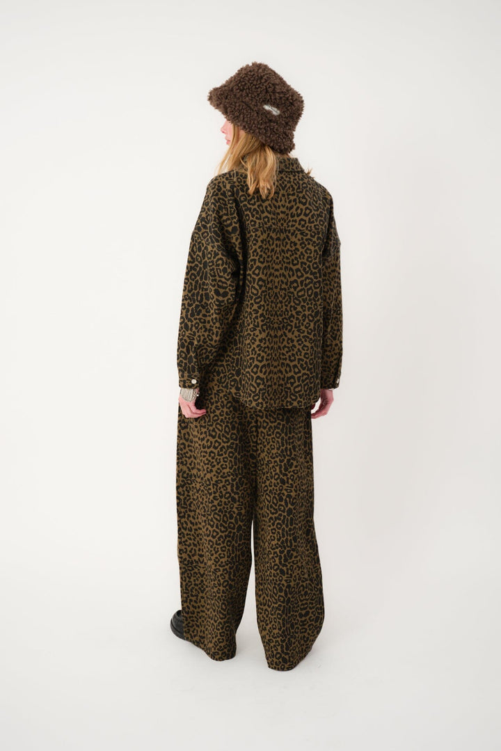 Lollys Laundry - Veidall Shirt Ls25461-1043 - 72 Leopard Print Bluser 
