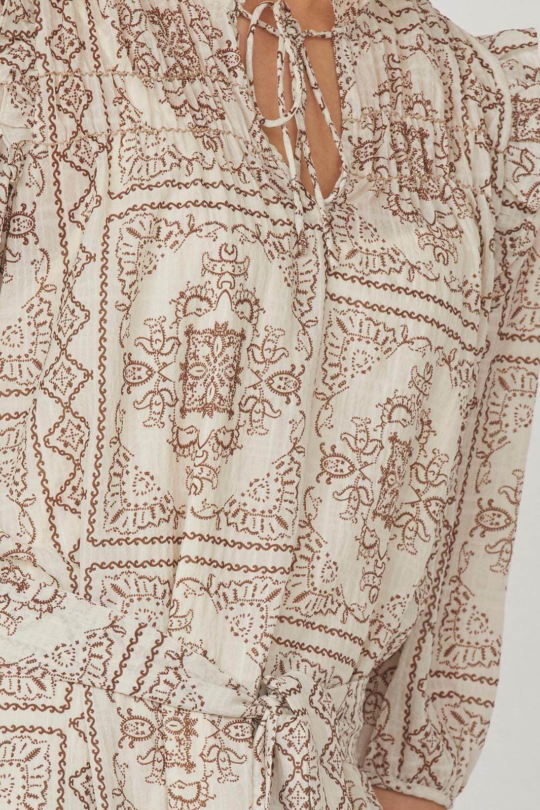 Love & Divine - Love1161 - 802 Cream/Brown Kjoler 