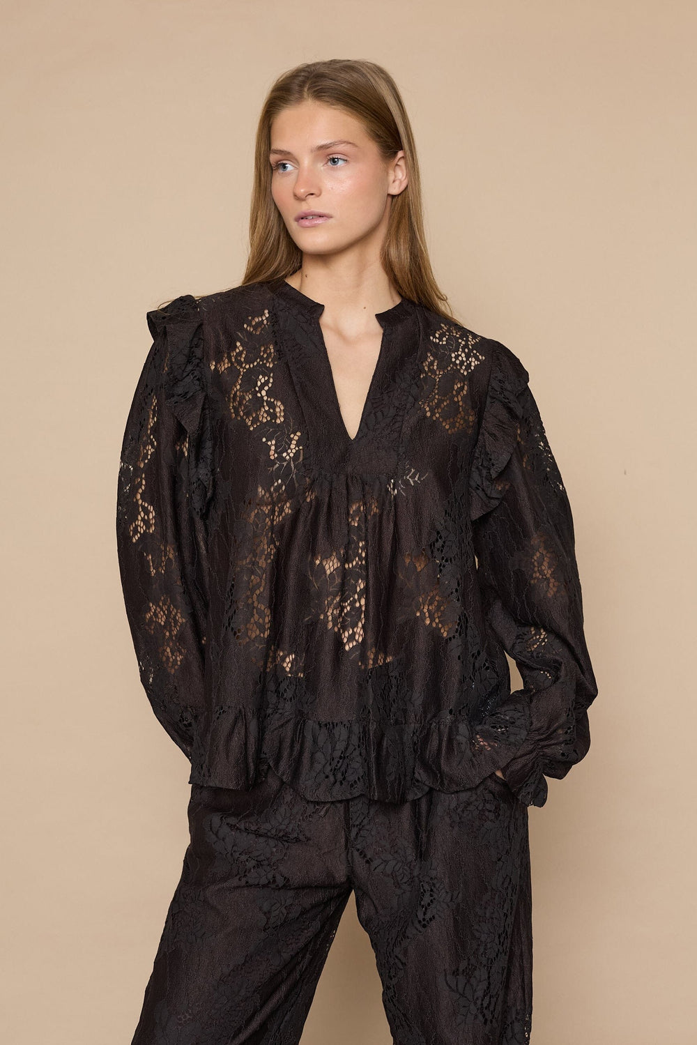 Love & Divine - Love1234-3 19486 - 222 - D. Chocolate Bluser 