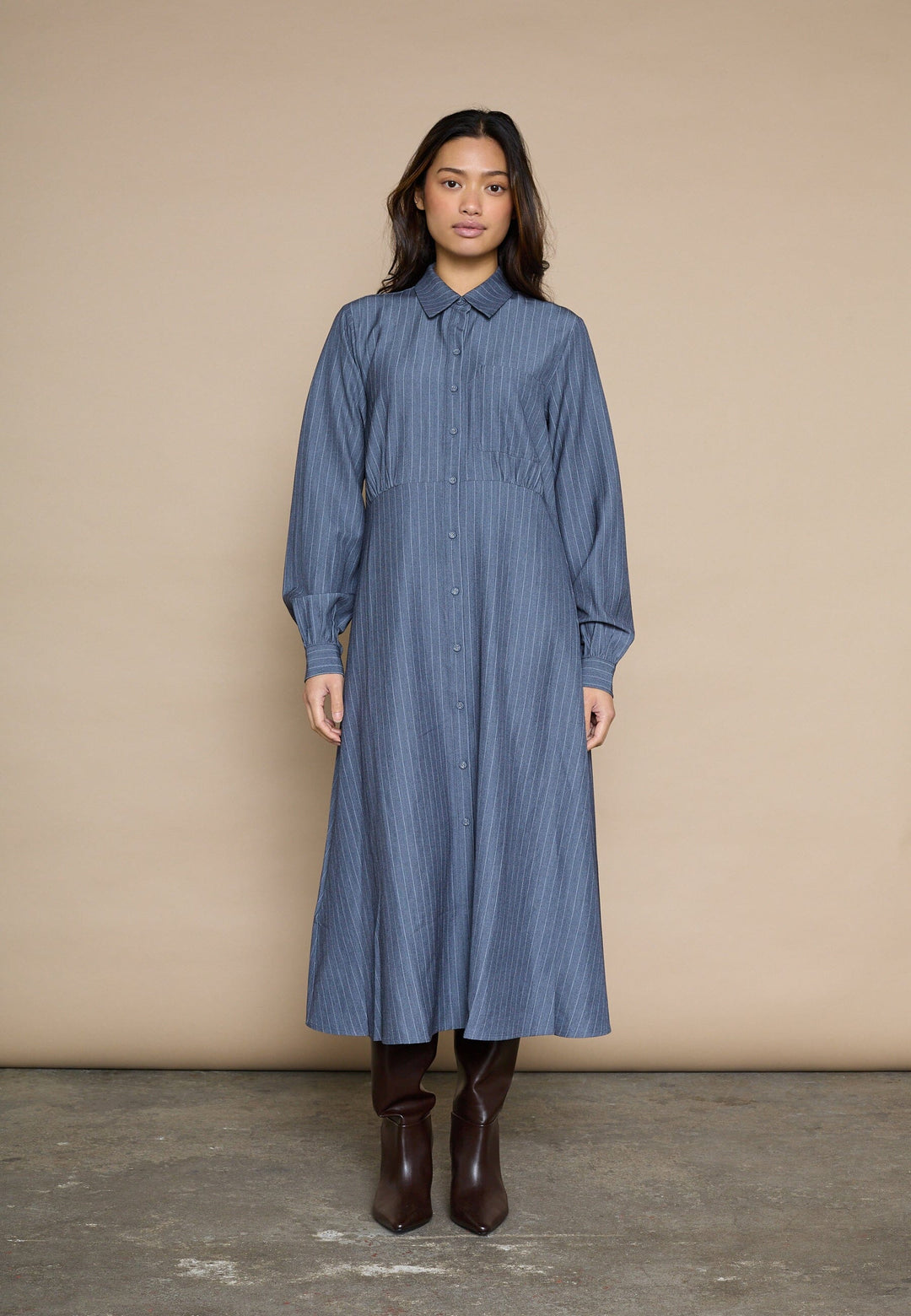 Love & Divine - Love1420-2 19652 - 834 - Pin Stripe Kjoler 