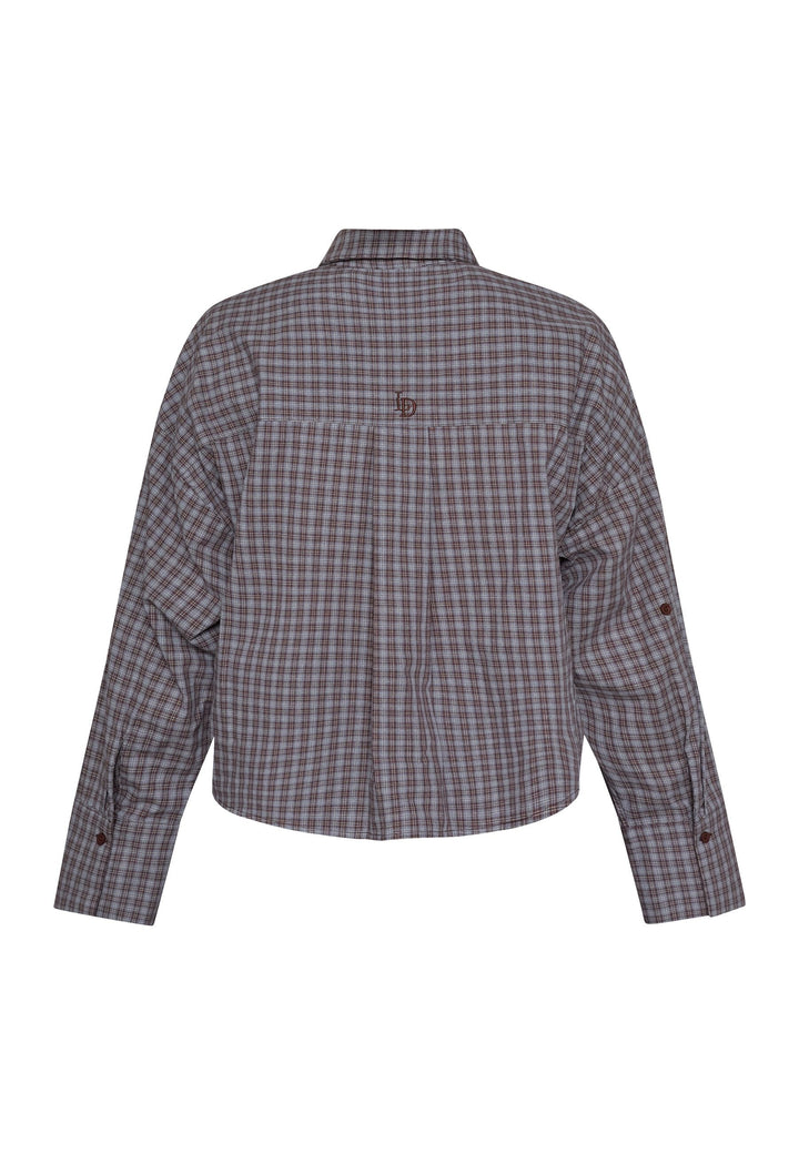 Love & Divine - Love1495 19593 - 841 - Brown Check Skjorter 