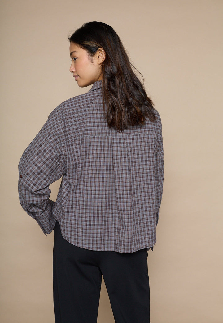 Love & Divine - Love1495 19593 - 841 - Brown Check Skjorter 