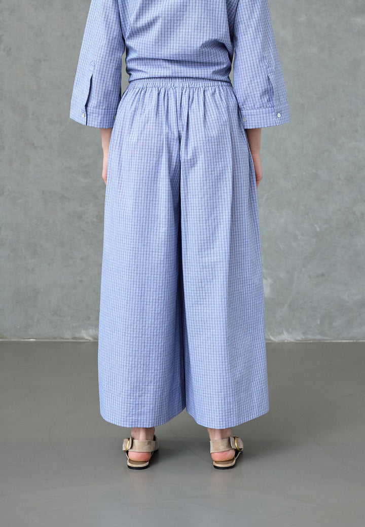 Love & Divine - Love1522 19770 - 402 - Blue Check Bukser 