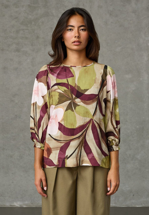 Love & Divine - Love1568 19952 - 814 - Autumn Flower Bluser 