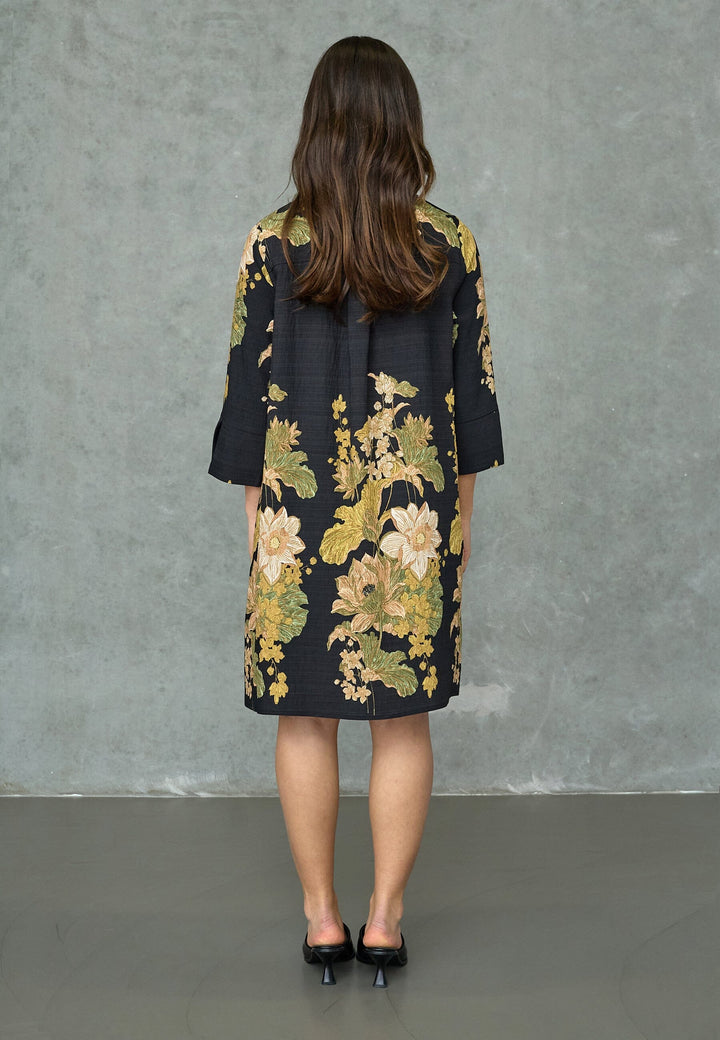 Love & Divine - Love441-43 20102 - 001 - Black Paisley Kjoler 