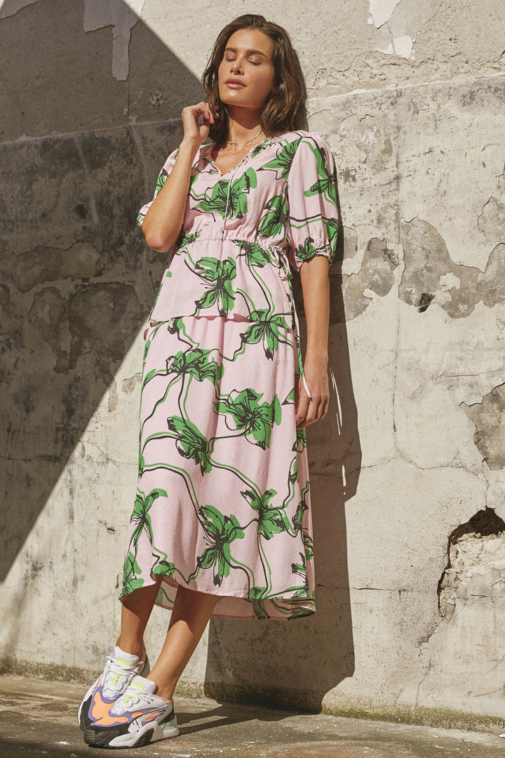 Love & Divine - Love819 Shirt - Pale Pink/Green