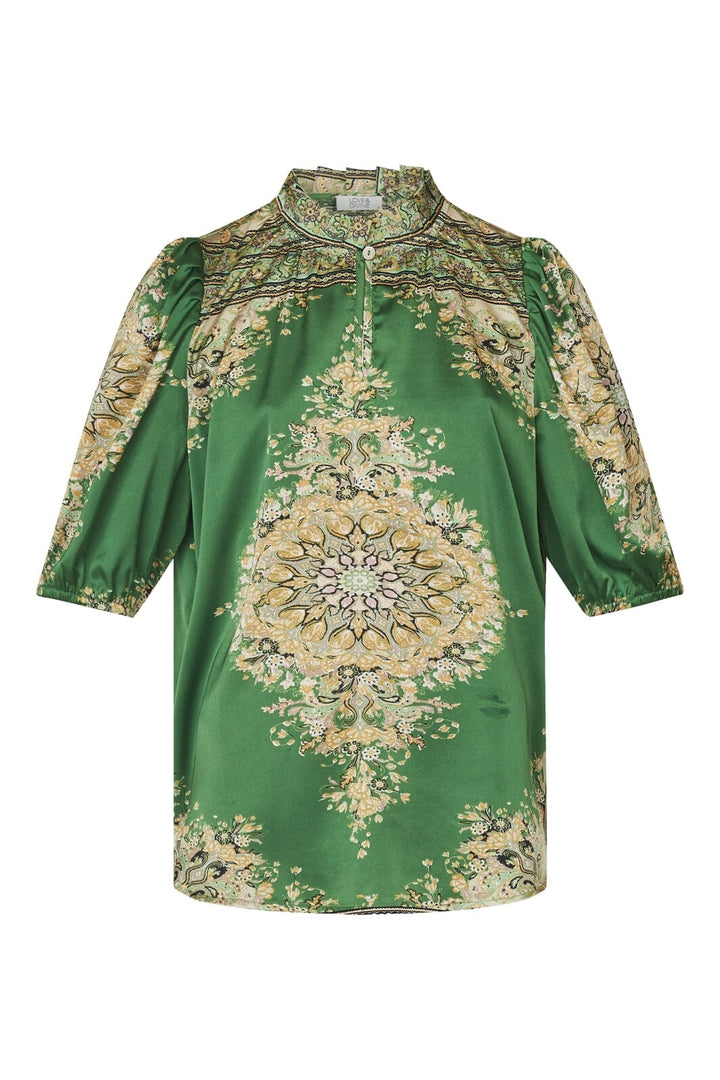 Love & Divine - Love910-8 - 801 Green Paisley