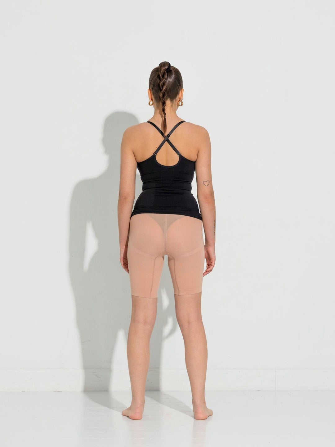 Lykkeland Ateliér - Second Skin Cami Top - Black Toppe 