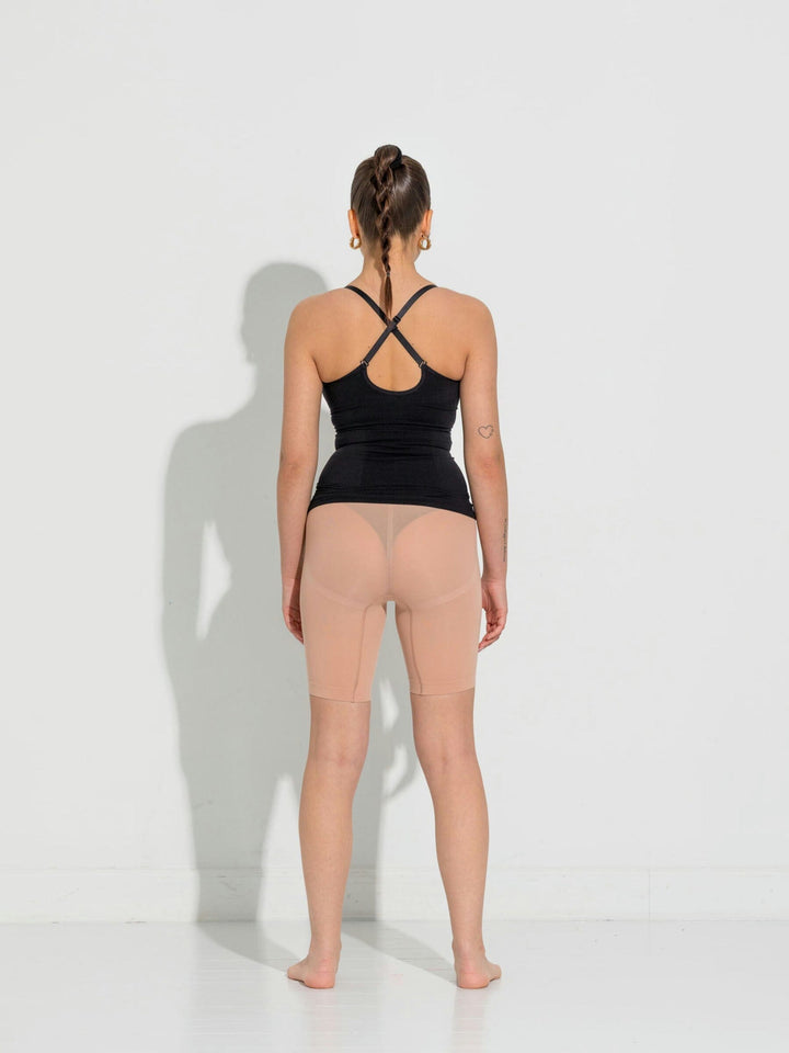 Lykkeland Ateliér - Second Skin Cami Top - Black Toppe 