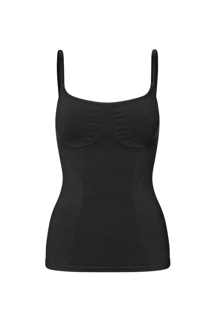 Lykkeland Ateliér - Second Skin Cami Top L0824908F.500 - Black