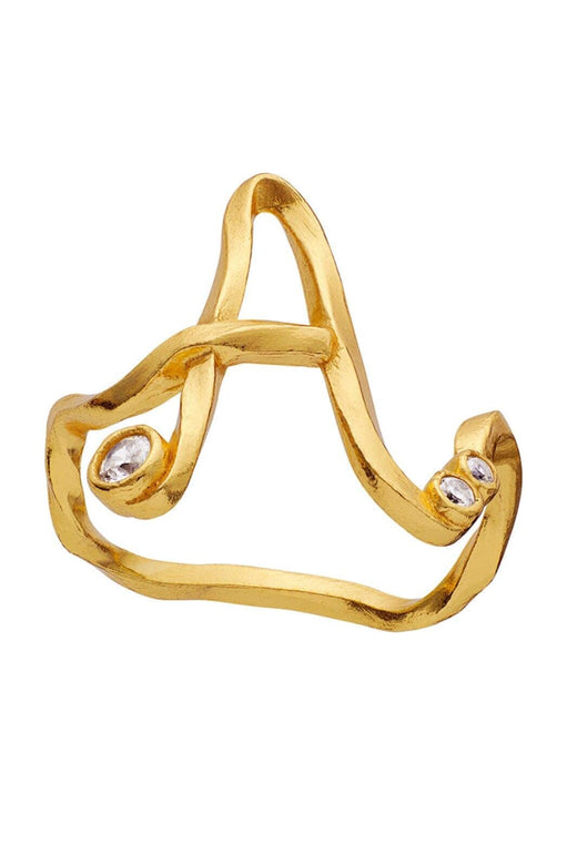 Maanesten - A Alphabet Ring - 4887a Ringe 