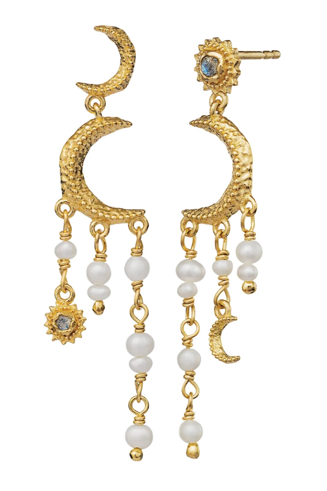 Maanesten - Astrea Earring 9718a - Coated With 18k Gold.