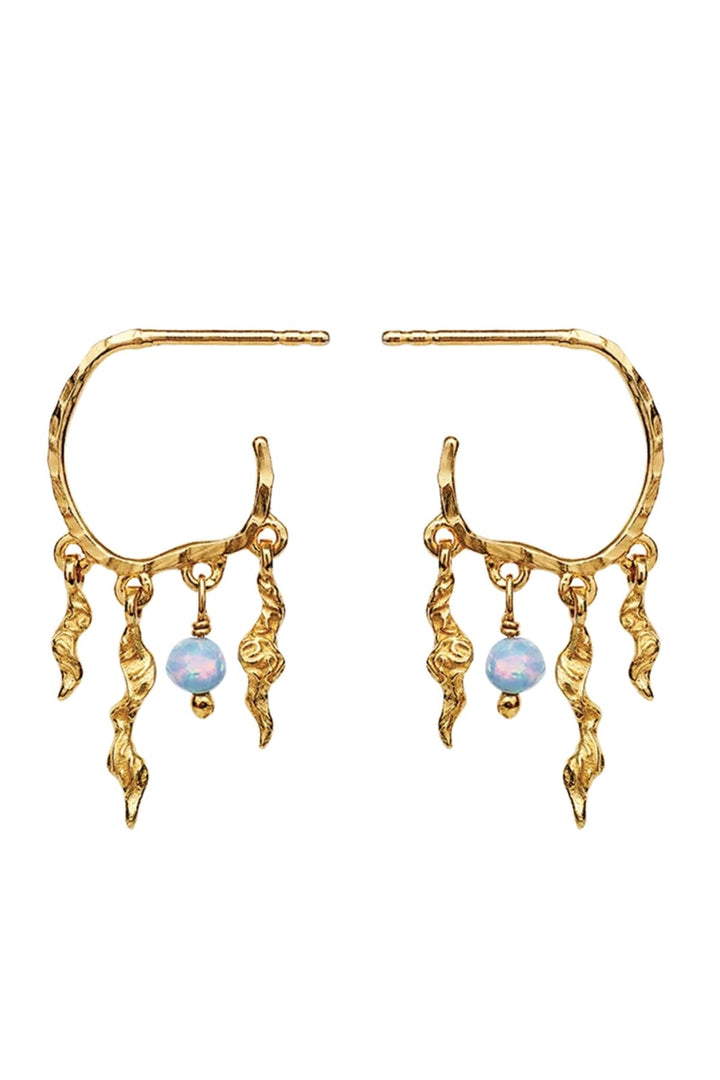 Maanesten - Bayou Earrings 9664a - Coated With 18k Gold.